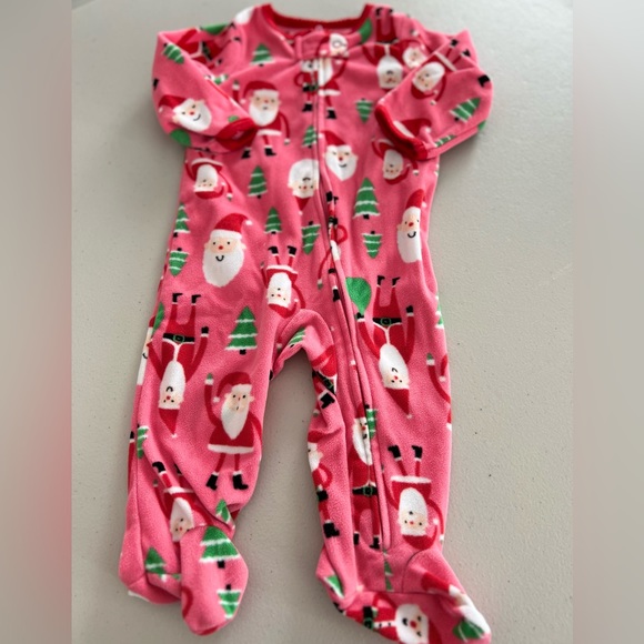 Santa Pajamas Baby 6 months - Picture 1 of 3